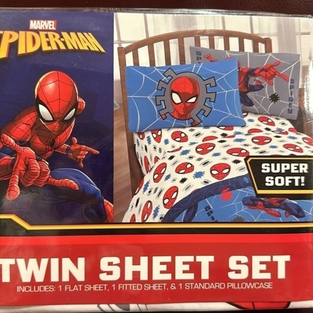 Marvel Spider-Man Twin 3-Piece Sheets Set